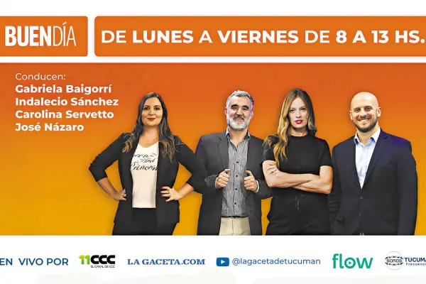 Seguí en vivo Buen Día, el informativo de LA GACETA