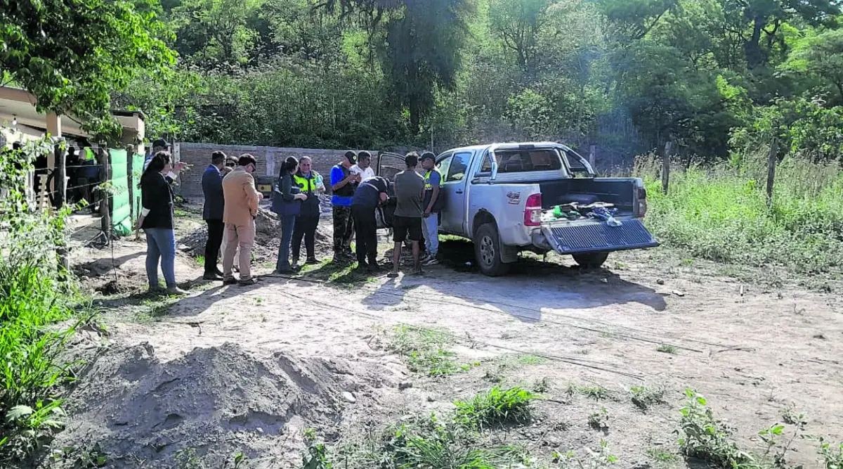 LA CASA DEL JEFE DE LA URN. Fue allanada en noviembre pasado.