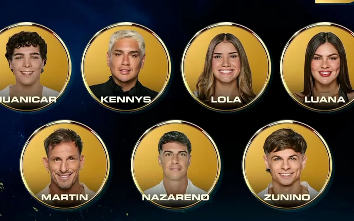 La placa de nominados de Gran Hermano del 23 de marzo