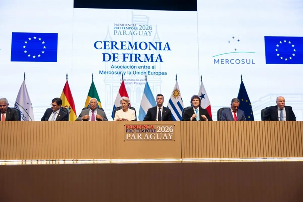 El Mercosur y la Unión Europea firmaron su Acuerdo de Asociación. FOTO X  @mercosur