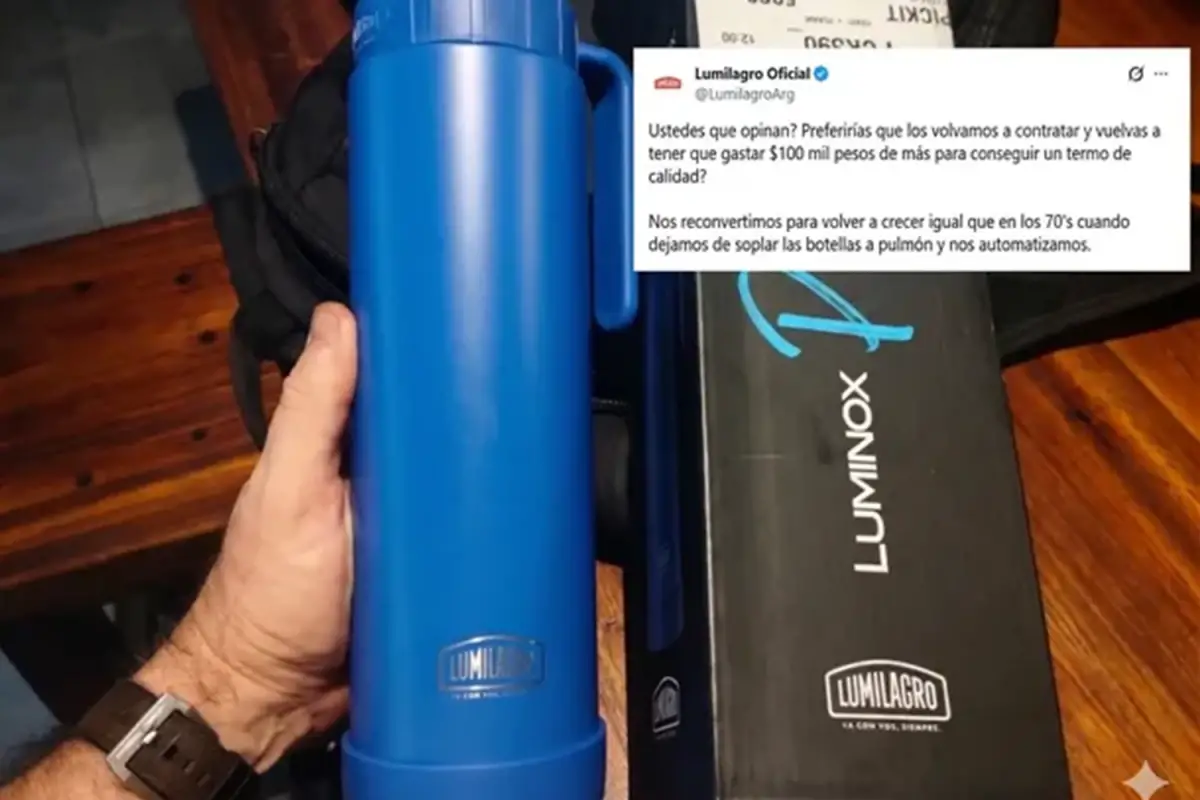 LUMILAGRO. Las publicación en sus redes despertó la furia de los usuarios. 