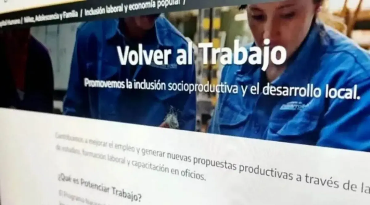 PLAN SOCIAL. Según la última información disponible, el programa permitió la inserción laboral de 1.500 personas, el 0,17% del total de beneficiarios.