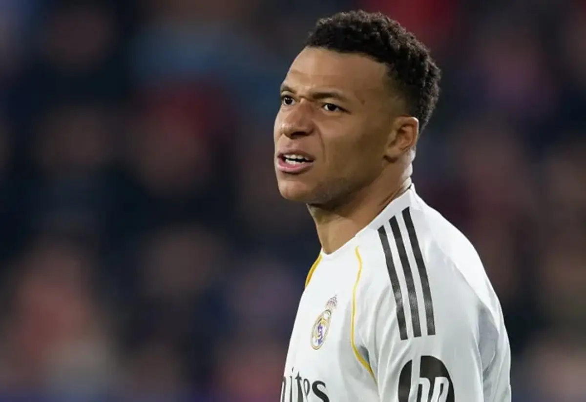 Kylian Mbappé, delantero de Real Madrid.