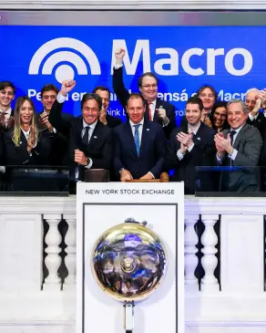 Banco Macro celebra 20 años en la bolsa de Nueva York: solidez internacional y compromiso con el futuro de Argentina