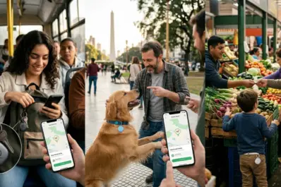 Niños que no se pierden, mochilas que aparecen y perros bajo control: los usos insólitos de los tags en Argentina