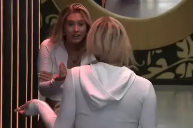 Danelik Galazan y Lolo Poggio protagonizaron un fuerte cruce: Vení y decímelo en la cara