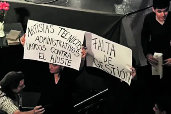 En el Ente Cultural se evidenció su crisis interna