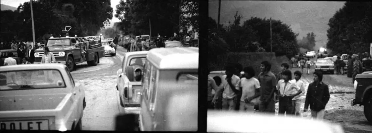 Recuerdos fotográficos: 1976. Accidente de un avión militar en La Rinconada
