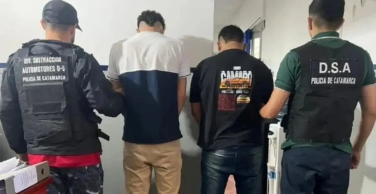 Santiagueños alquilaban autos en Catamarca y no los devolvían: dos detenidos y un prófugo