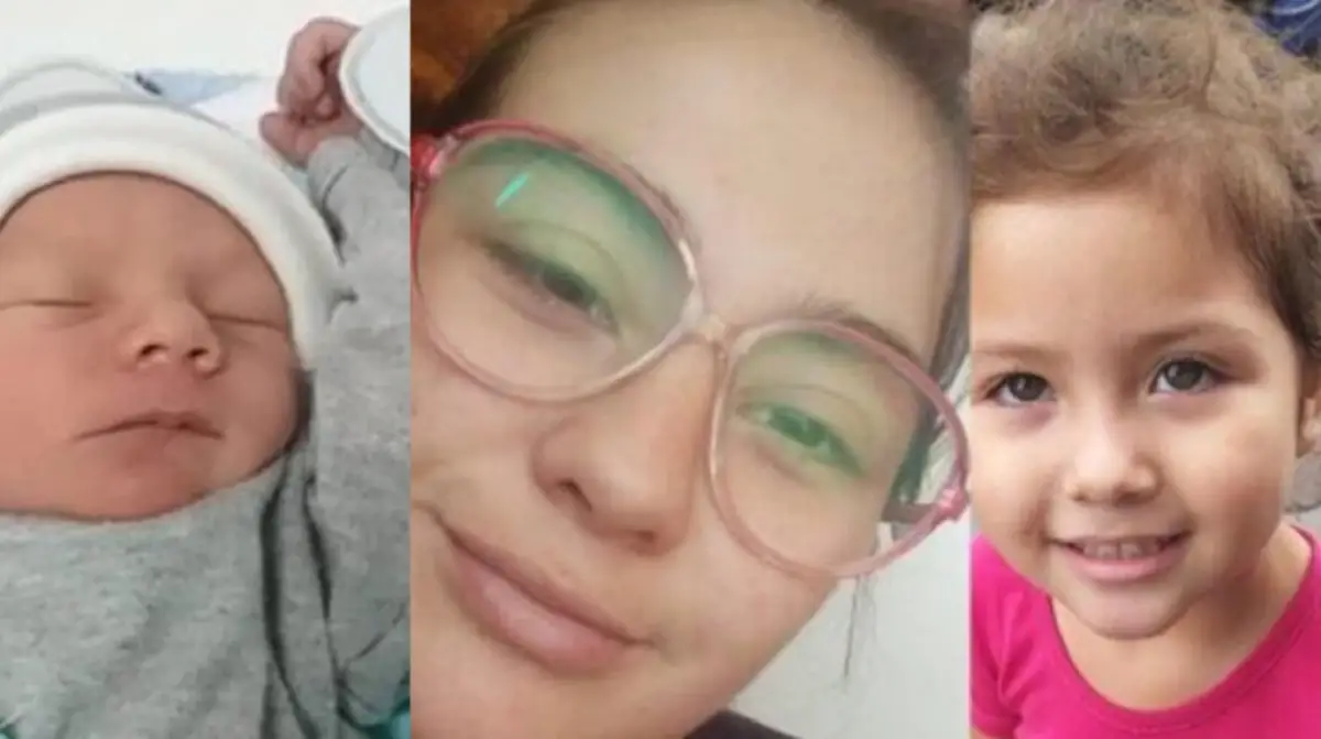 UNA SEMANA SIN APARECER. Romina Nasif, de 27 años, y sus hijos Ámbar, de 4, y Mario, de apenas un mes, fueron vistos por última vez el miércoles pasado.
