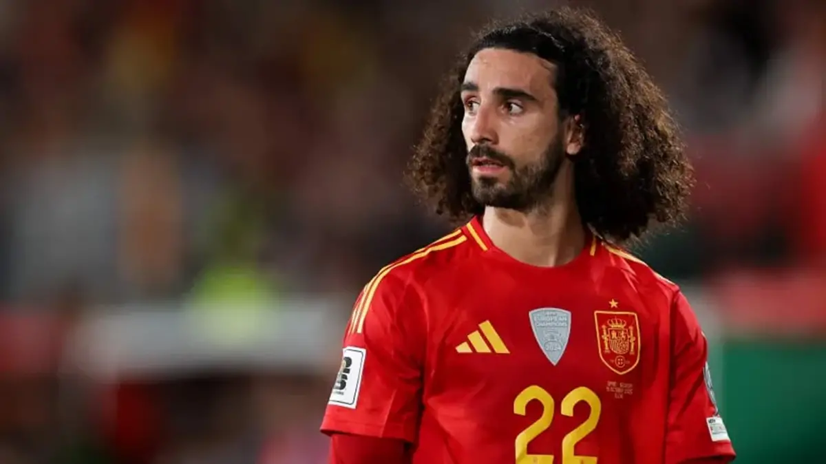 Marc Cucurella, defensor de la selección española.