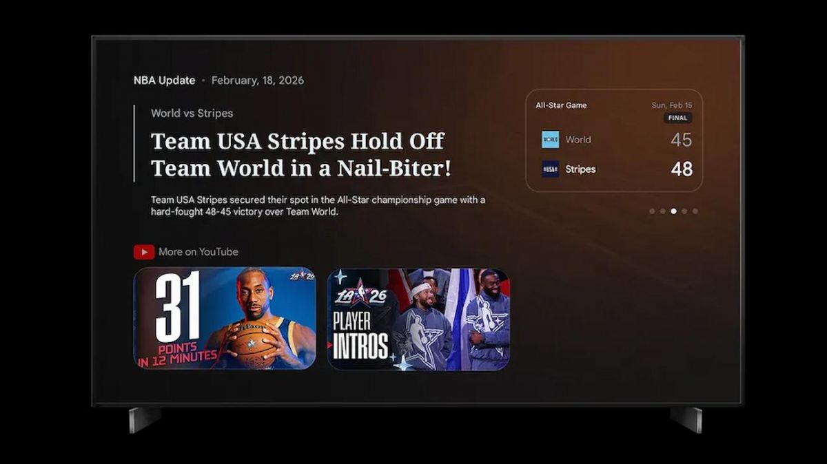 La inteligencia artificial ahora llega a tu smart TV con Gemini y Google