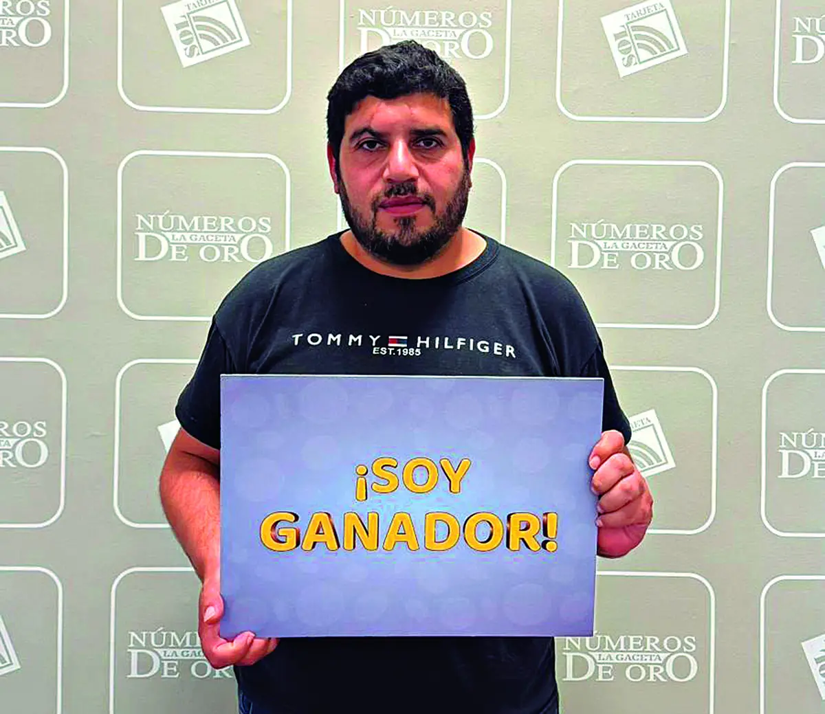 GANADOR. Vizcarra tiene 39 años y vive en Famaillá con su familia.