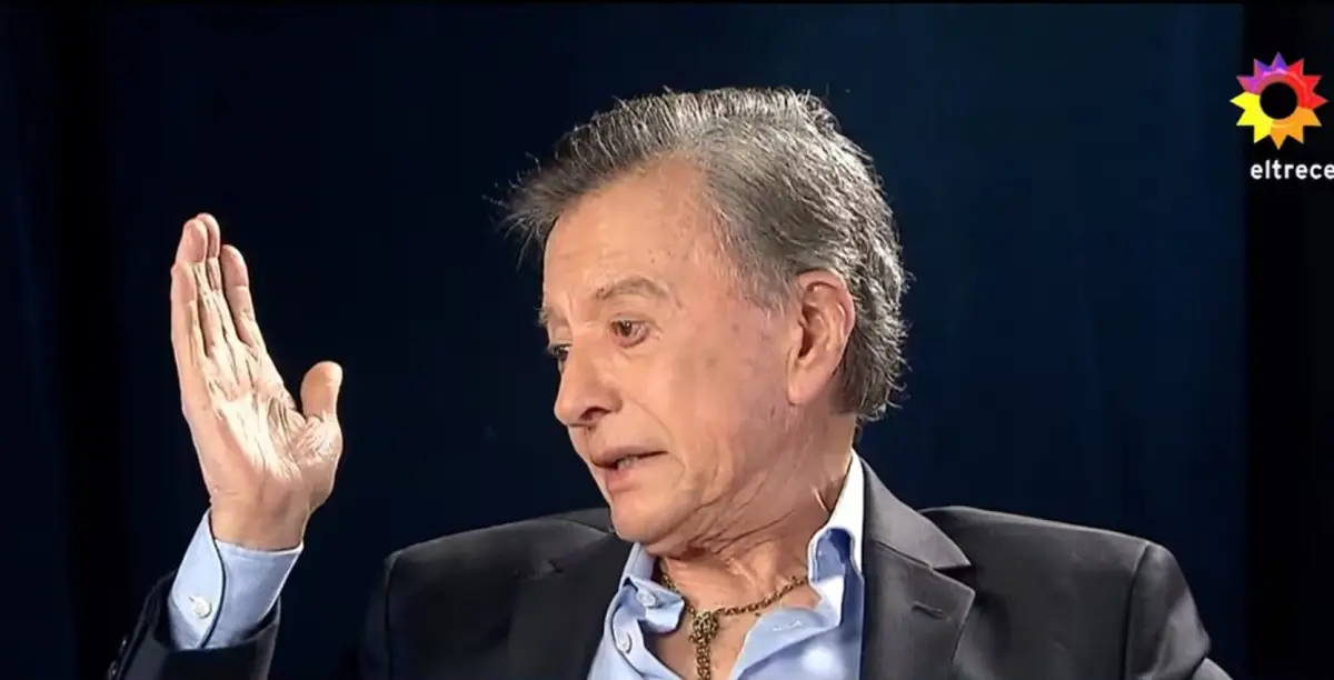 El dolor de Palito Ortega: el recuerdo de su hermana que lo hizo llorar en plena entrevista