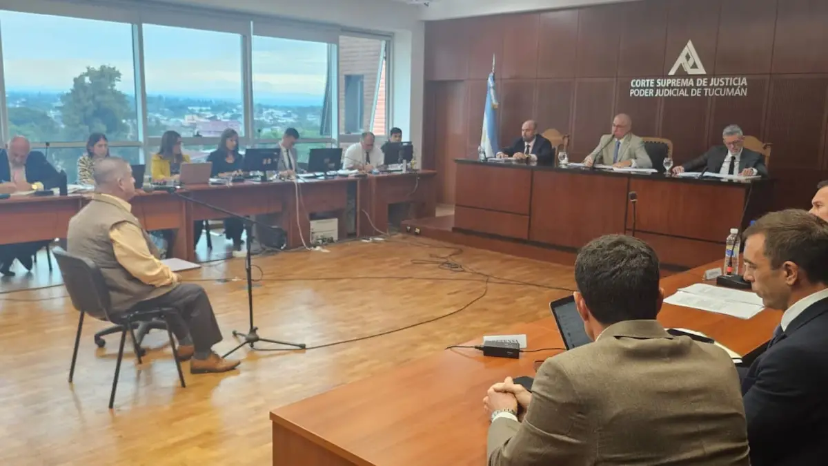 Barrera habla frente a los jueces que juzgan a César Soto y a Sergio Kaleñuk.