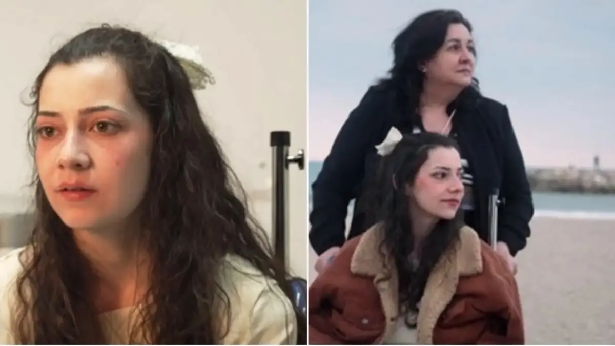 Noelia Castillo Ramos junto a su mamá