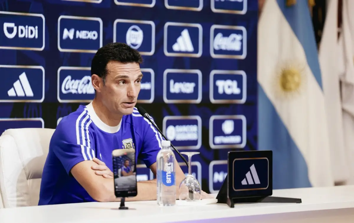 ENTRENADOR. Lionel Scaloni cuidará a algunos titulares, evaluará variantes y comenzará a definir la lista rumbo al Mundial.