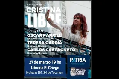 Tucumán: lanzan en la provincia la campaña nacional “Cristina Libre”