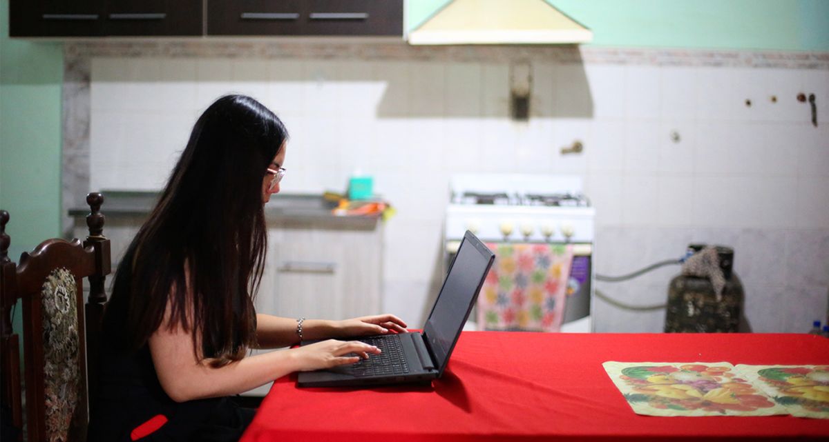 EL NUEVO ESCENARIO. Lejos del campo donde creció, hoy vive cerca de donde estudió para acortar distancias. / LA GACETA, ÁLVARO MEDINA