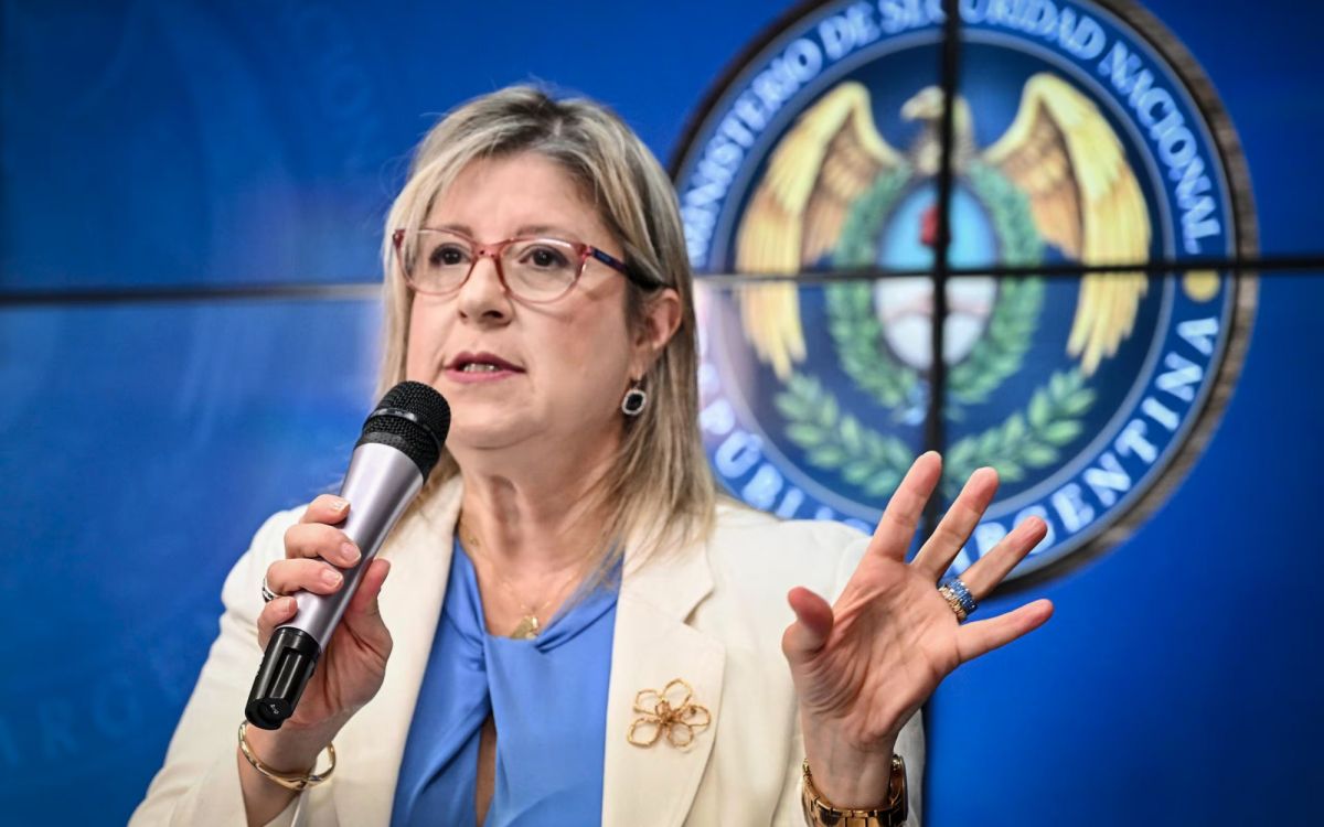 MINISTRA. Alejandra Monteoliva, titular del Ministerio de Seguridad de la Nación.