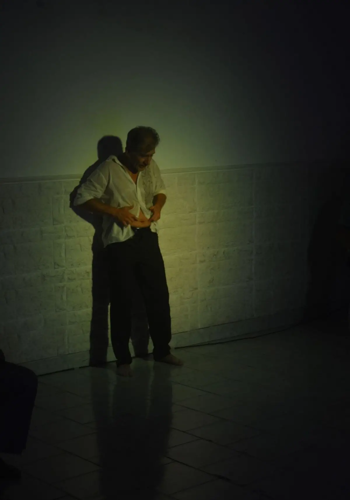 DESAFÍO. Gustavo Núñez trabaja un diseño sensorial.