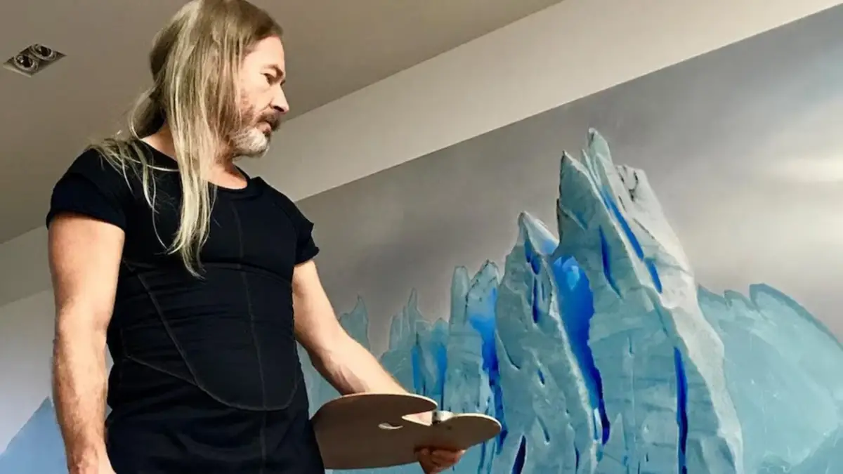 HELMUT DITSCH. El artista argentino expresó su sorpresa y malestar tras la decisión del Gobierno de retirar de la Casa Rosada una reproducción de su obra The triumph of nature (El triunfo de la naturaleza.