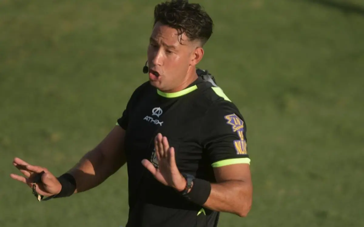 POLÉMICA. El Árbitro José Nelson Sosa está en el ojo de la tormenta por chats filtrados.