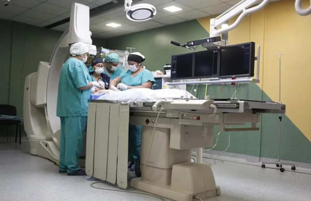 HOSPITAL DEL NIÑO JESÚS. Implantaron una válvula pulmonar a una niña de 10 años y evitaron una cirugía a corazón abierto.