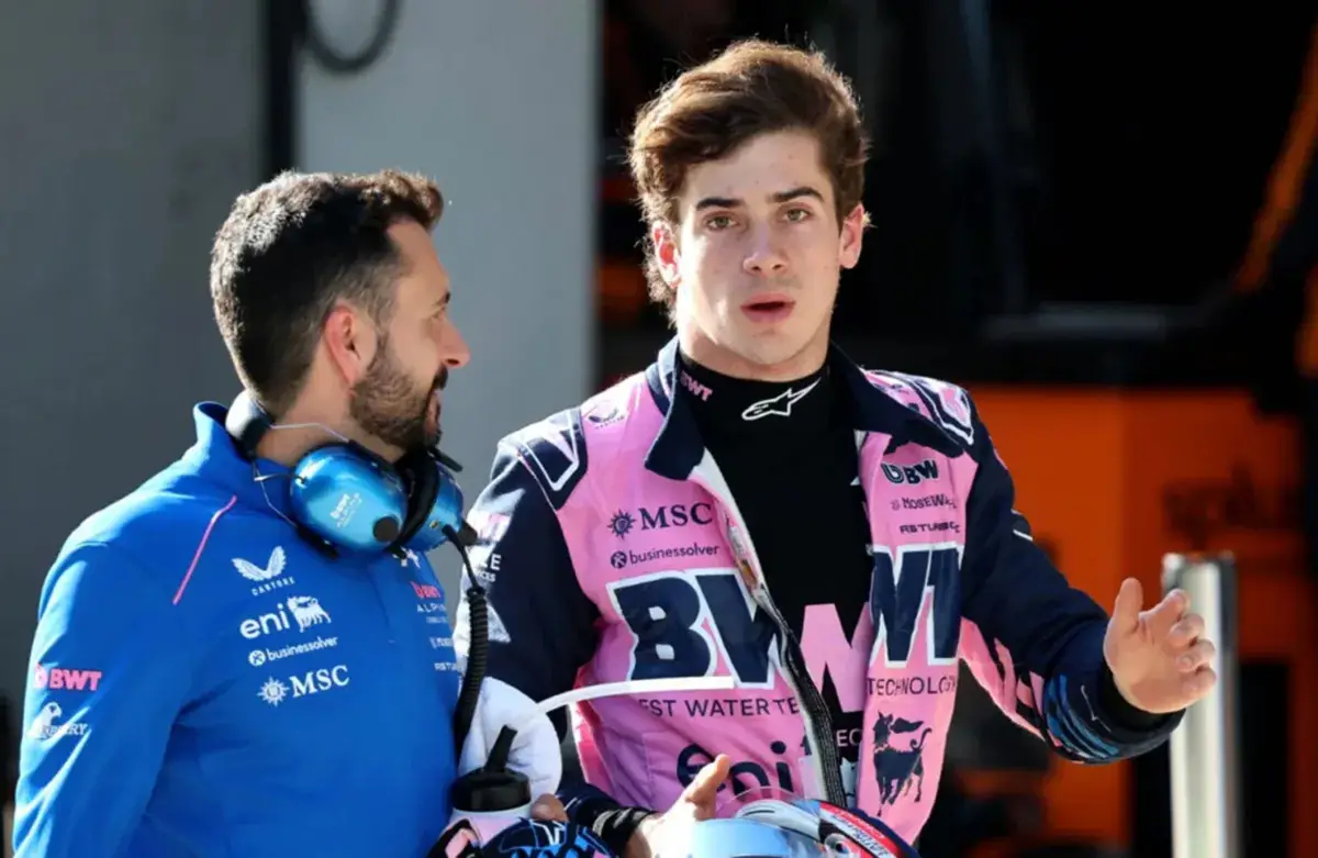 Colapinto afronta la FP3 en Suzuka. 