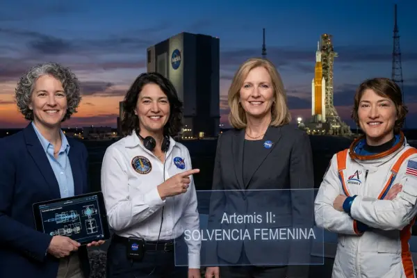 El lanzamiento de Artemis II tendrá solvencia femenina para orbitar la Luna por primera vez luego de 50 años