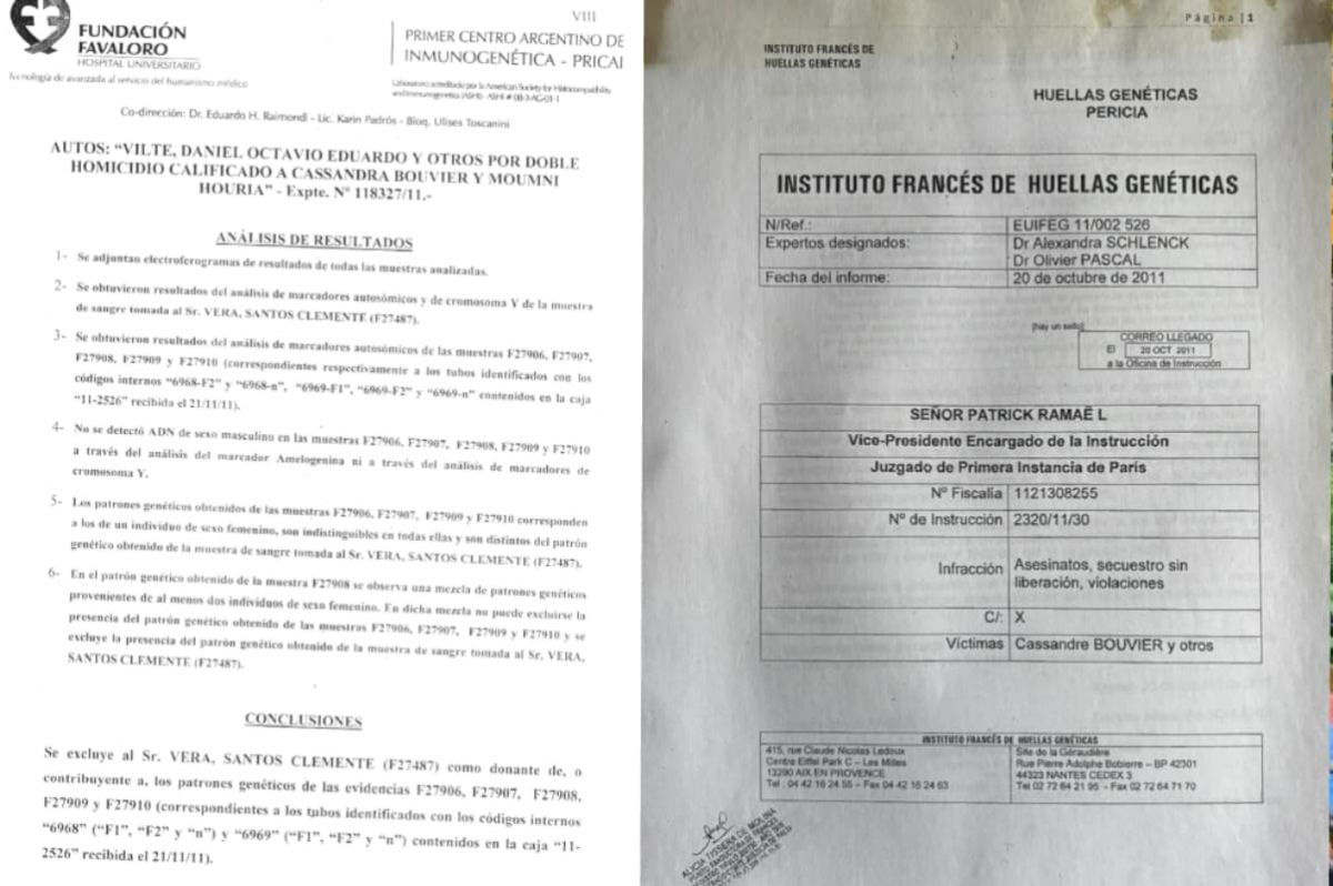 Estudios genéticos realizados en la Fundación Favoloro y Francia