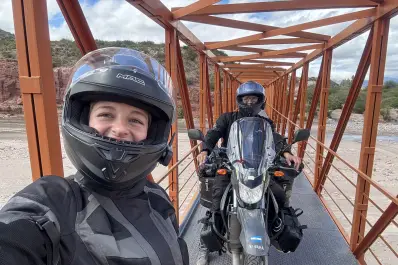 A rodar, mi vida: una pareja de tucumanos dará la vuelta al país en una Yamaha XTZ 250
