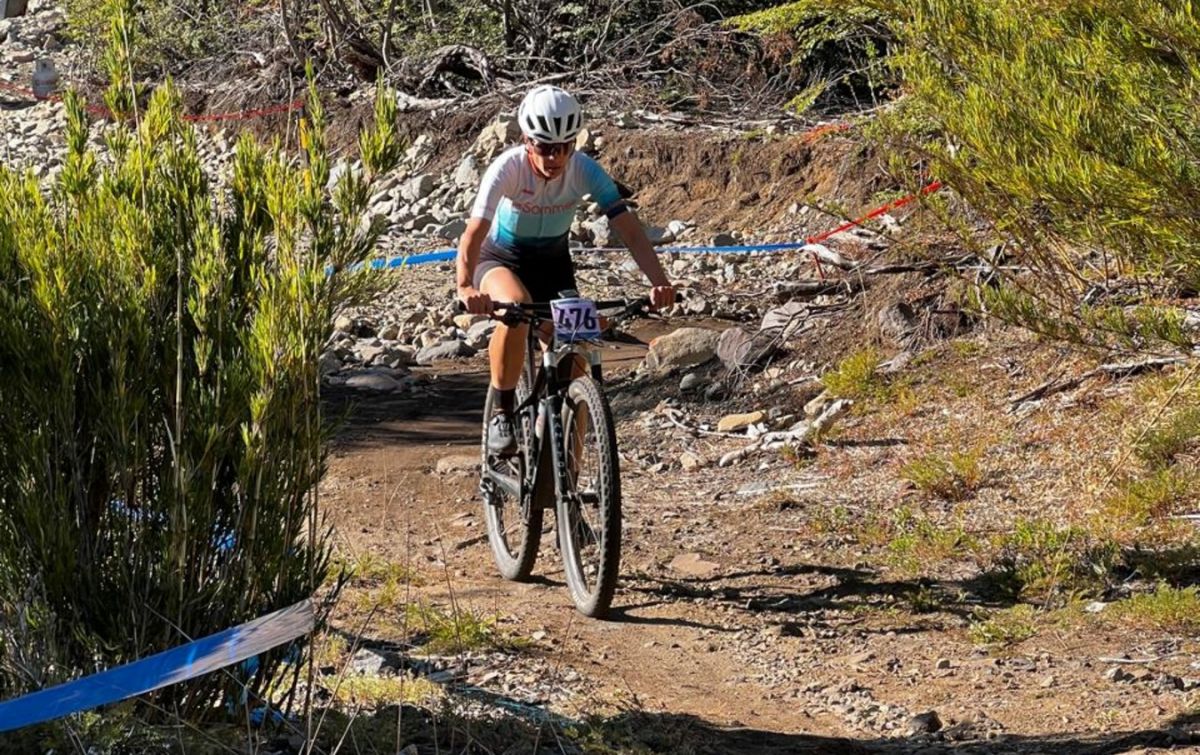 AVANZANDO A PASO FIRME. Sol Corrado Rocha triunfó en la exigente categoría Master B2, donde relegó a la chilena Elizabeth Scarlett Ruiz Henríquez.