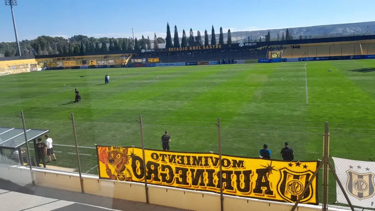 Así luce el campo de juego