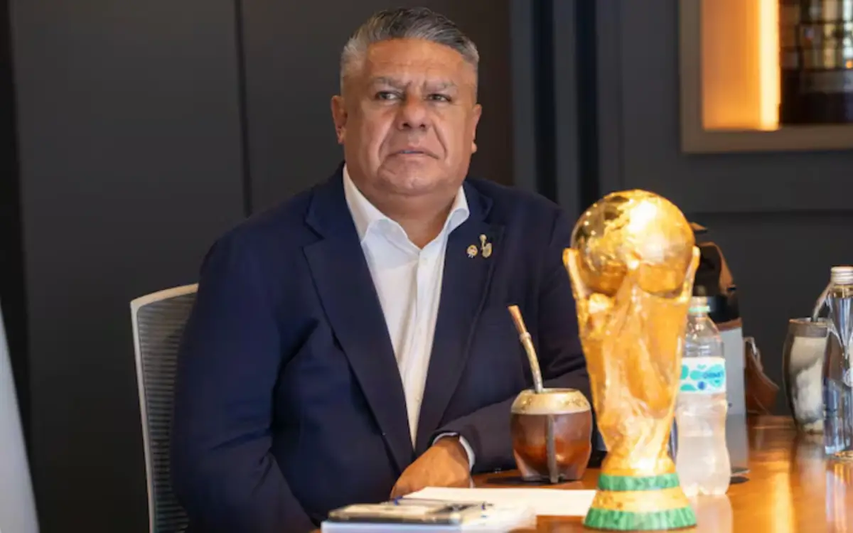 CONTUNDENTE. Claudio Tapia se mostró convencido sobre su gestión al mando de AFA.