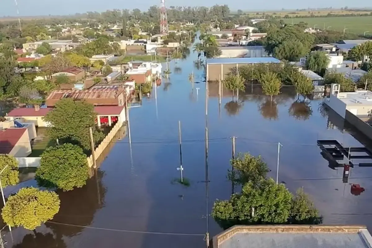 Así quedó Colonia Marina (Córdoba) tras el fuerte temporal del viernes