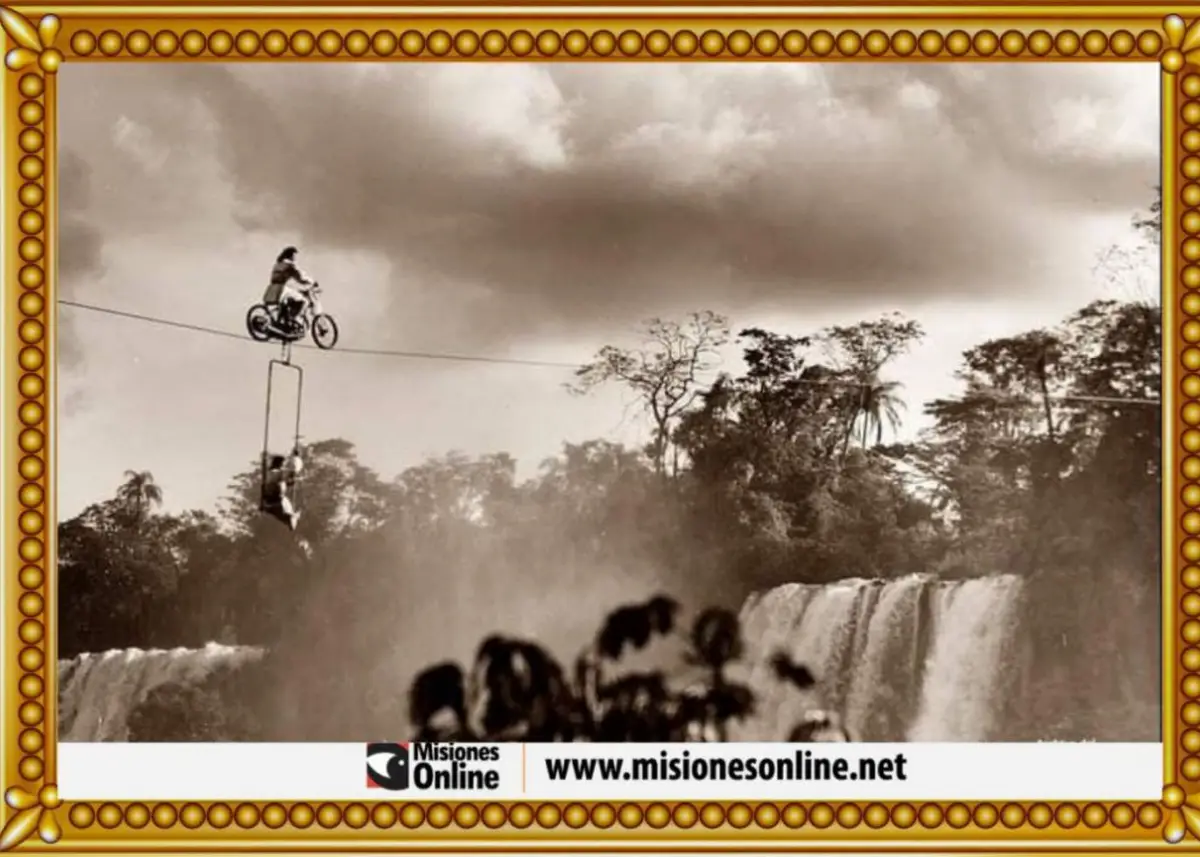 Recuerdos fotográficos: 1952. Acróbatas alemanes en Tucumán