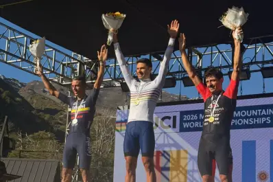 Darío Gasco brilló en Chile y se consagró campeón mundial de mountain bike