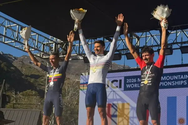 Darío Gasco brilló en Chile y se consagró campeón mundial de mountain bike