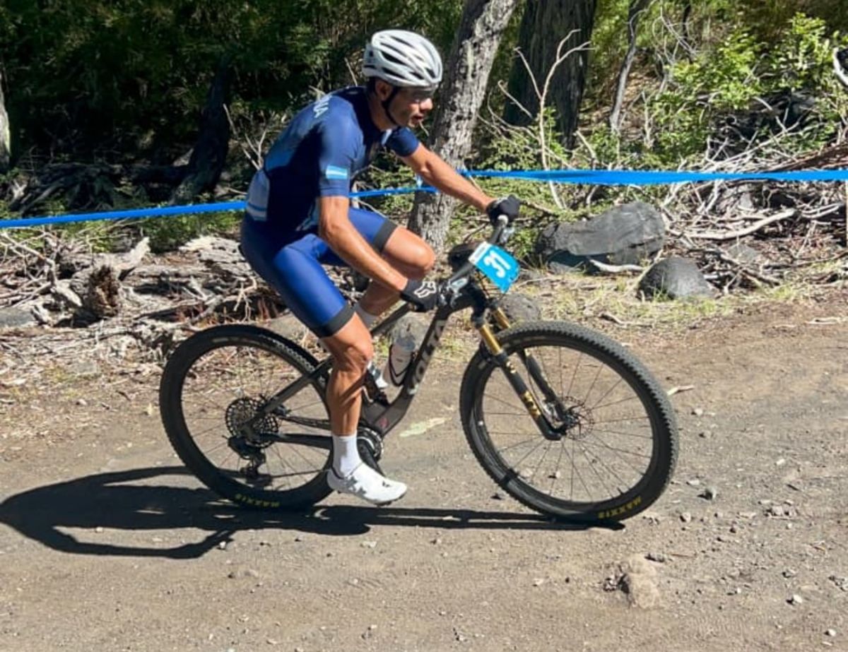SE RECUPERÓ DE UN TRASPIÉ. Juan Manuel Nardolillo mostró un gran nivel y logró la medalla de plata en Master B2.