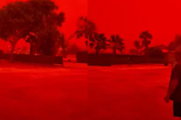 Cielo apocalíptico en Australia: por qué se encendió de un rojo intenso