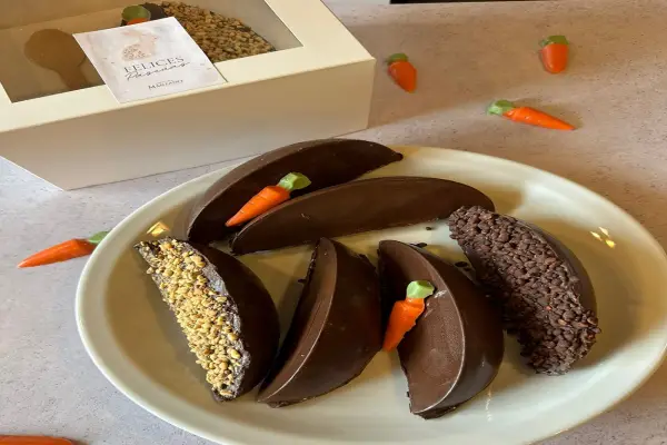 “No es solo un huevo de Pascua, es una experiencia”: así son los nuevos huevos en gajos que se venden en Tucumán