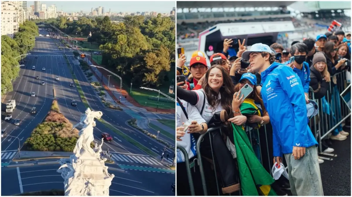 Así será el recorrido de Franco Colapinto en su exhibición con Alpine en Buenos Aires