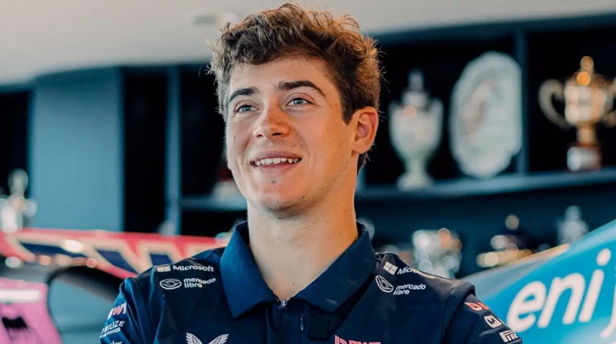 El eufórico mensaje de Colapinto tras confirmarse su exhibición en las calles de Buenos Aires