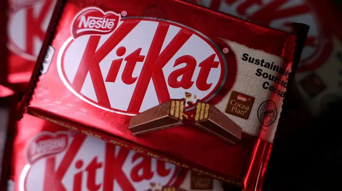 Kit Kat denunció en un comunicado de prensa el robo de sus barras de chocolate.