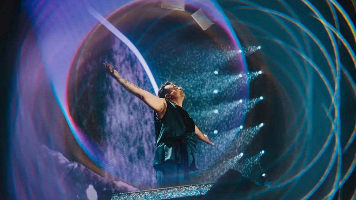 ÉPICO. Chano brindó un show de aproximadamente dos horas el fin de semana pasado en Vélez. 