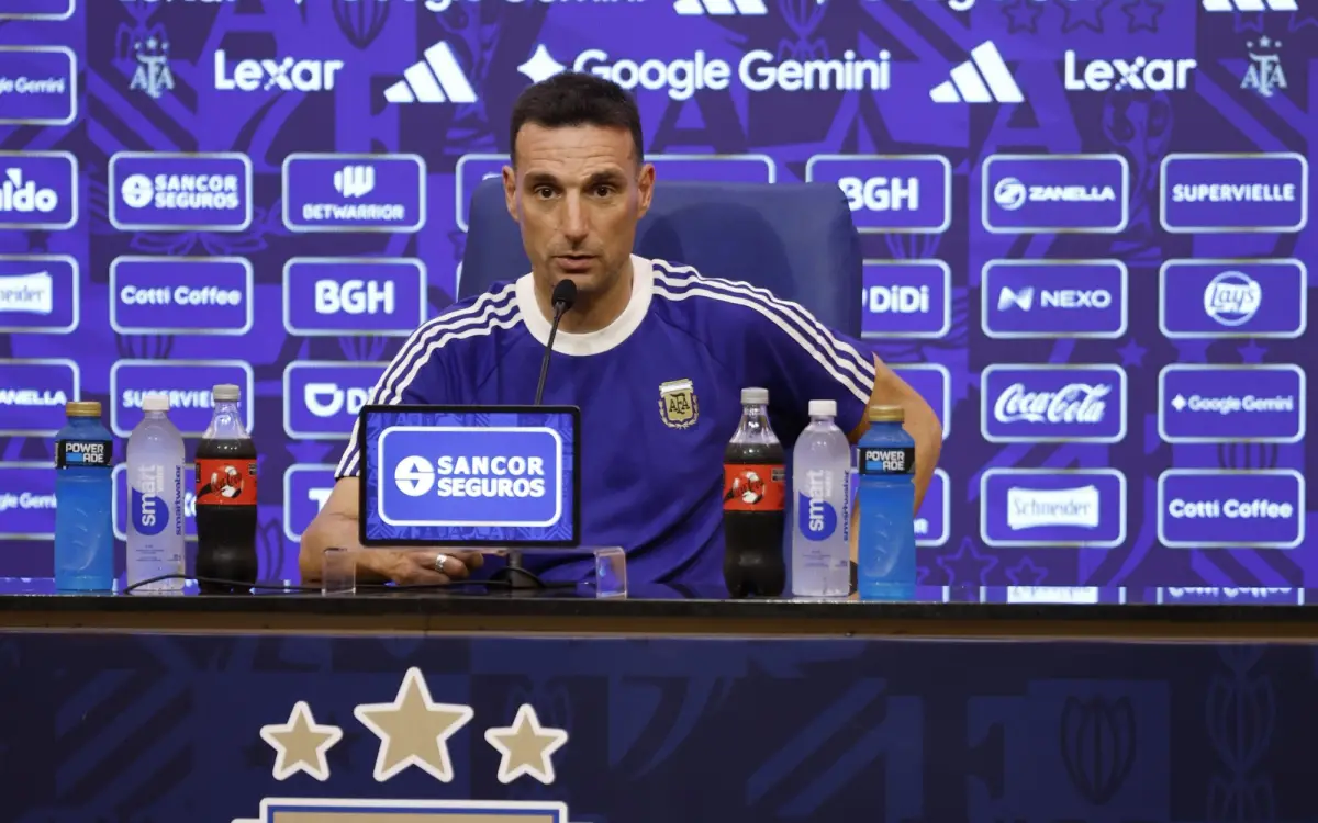 AUTOCRÍTICO. El entrenador de la selección habló en conferencia de prensa y analizó el rendimiento de su equipo frente a Zambia.