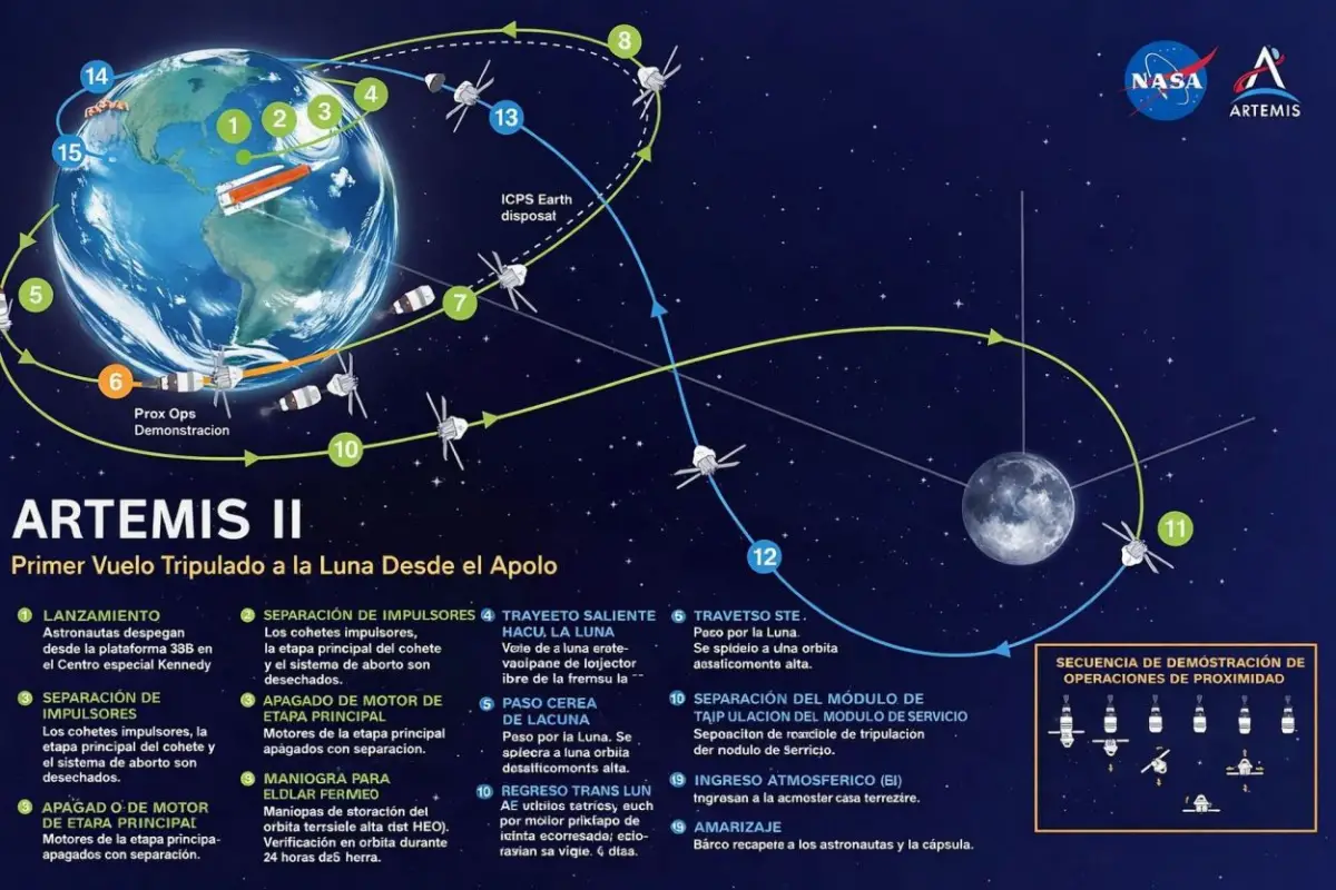 LAS CLAVES A CONOCER. Punto por punto, los detalles de este regreso humano al cuerpo celeste que es el único satélite natural de la Tierra.