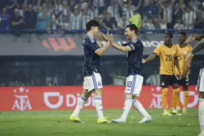 EN VIVO: Argentina vence a Zambia y se despide de su público en La Bombonera