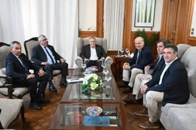 Jaldo recibió a autoridades nacionales para avanzar en la agenda agropecuaria y energética de Tucumán